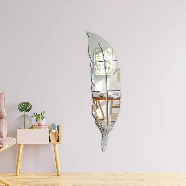 Feather Mirror | Wall Stickers